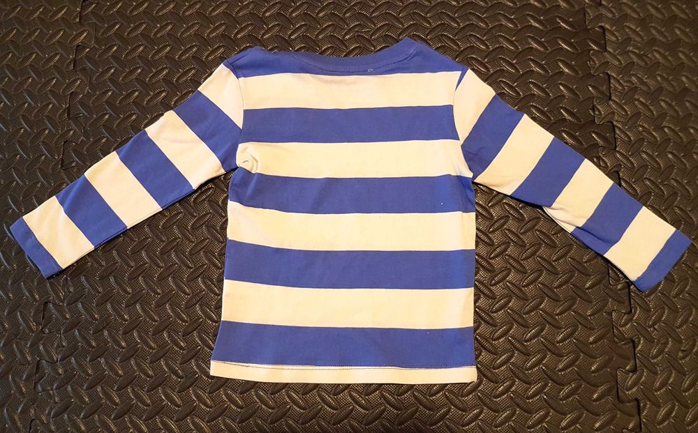 Camisola em algodão de manga comprida