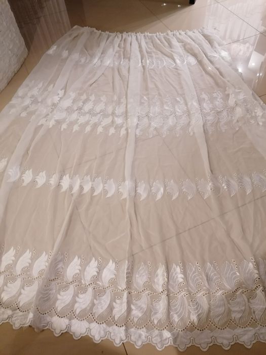 Firana woal haft wzór