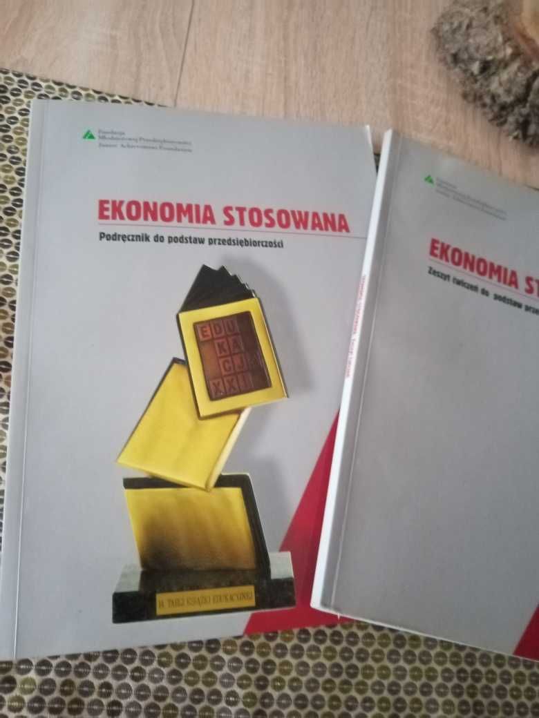 Niższa cena.Książka Ekonomia stosowana  Podstawy przedsiębiorczości