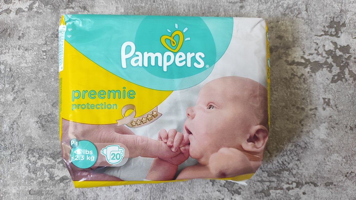 Памперсы Подгузники Preemie Protection для новорожденных ( 20 шт.)