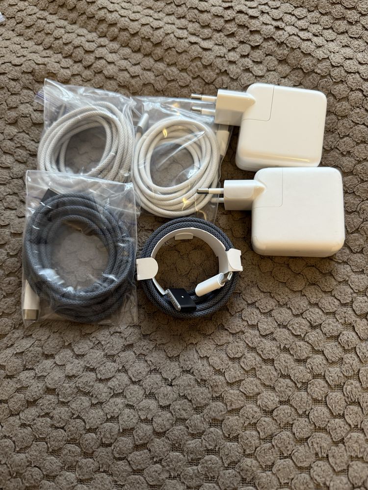 Зарядка apple кабель  Mag safe type Cадаптер Macbook Air M1 M2 M3 M4