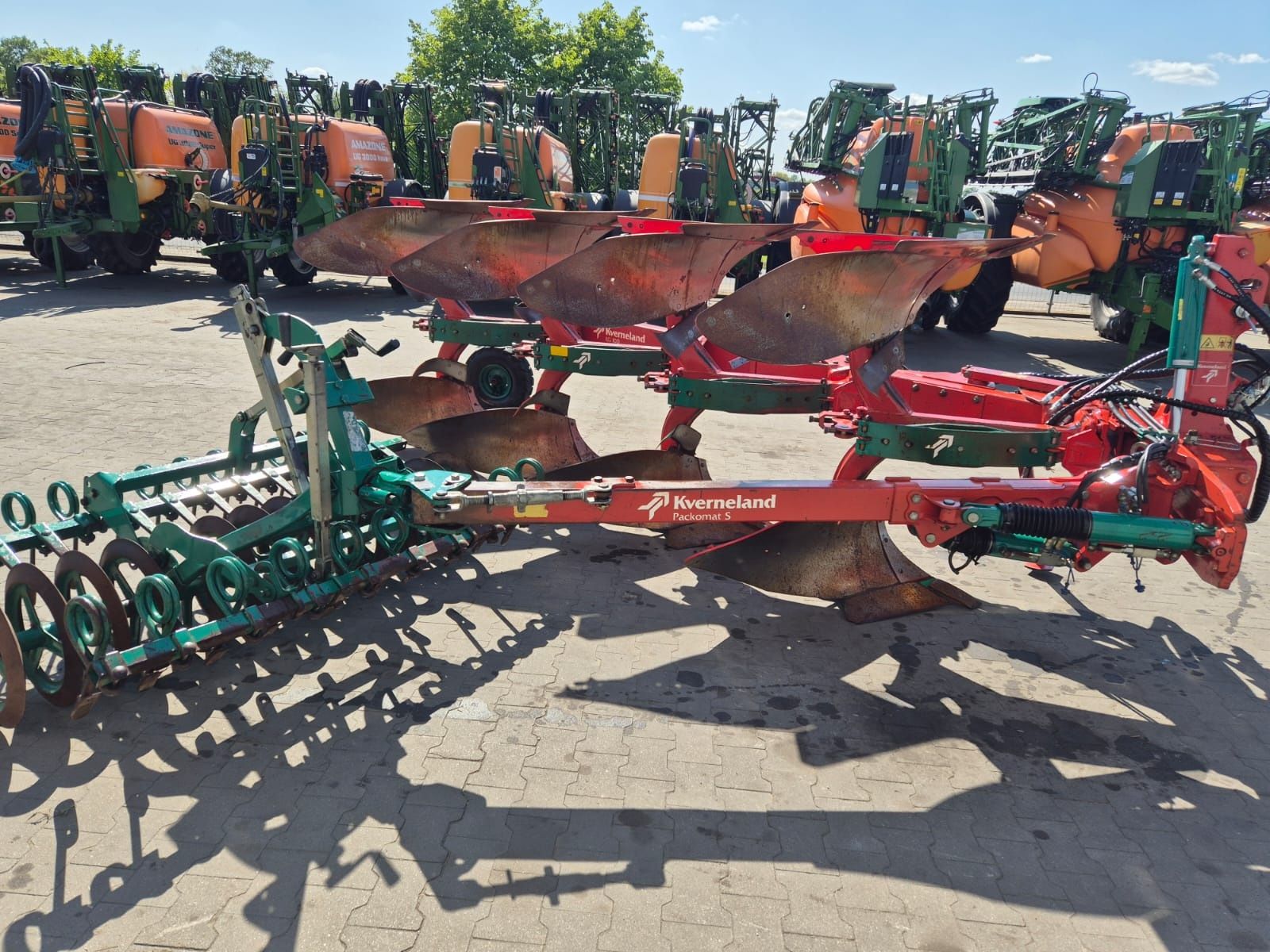 Pług Kverneland EG 100-200 Vario 4-skibowy obrotowy NON-STOP Packomat