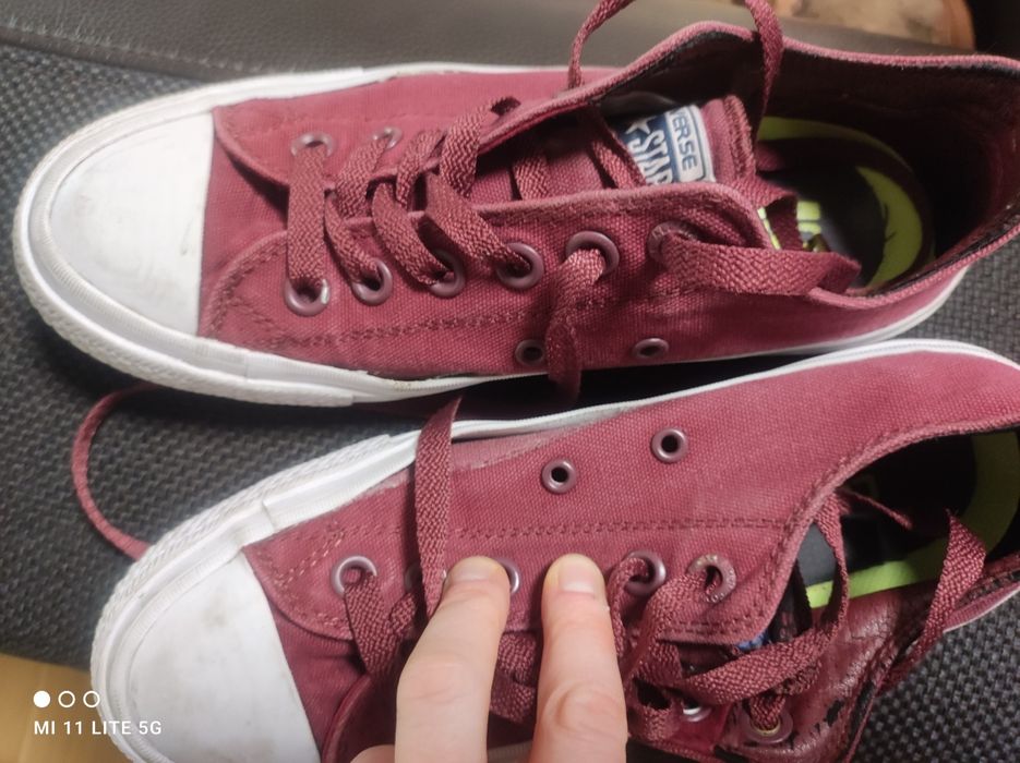 Trampki Converse bordeaux r. 37