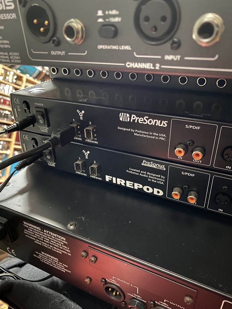 2 interfaces audio Presonus FP10