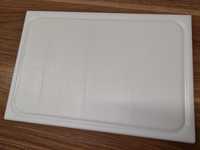 Deska do krojenia z polietylenu biała z wycięciem
