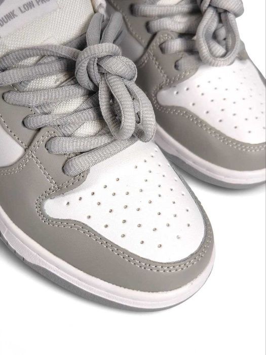 Кросівки Nike SB Dunk Classic Grey/White premium