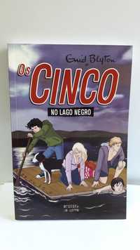 Os cinco no Lago negro de Enid Blyton - novo