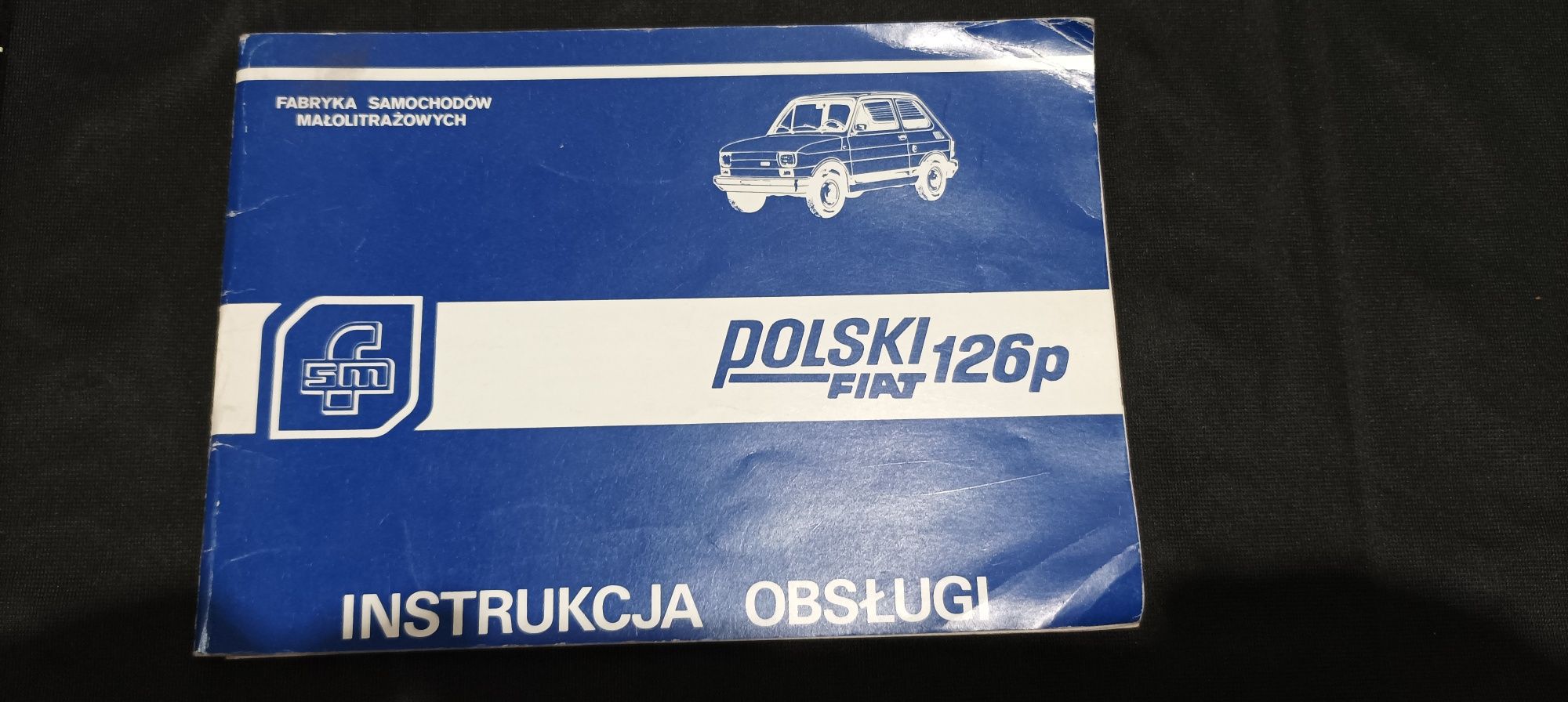 Instrukcja obsługi Fiat 126 p wraz z książką gwarancyjna