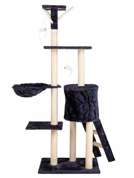 NOWY Drapak dla kota domek drzewo legowisko 138 cm XL