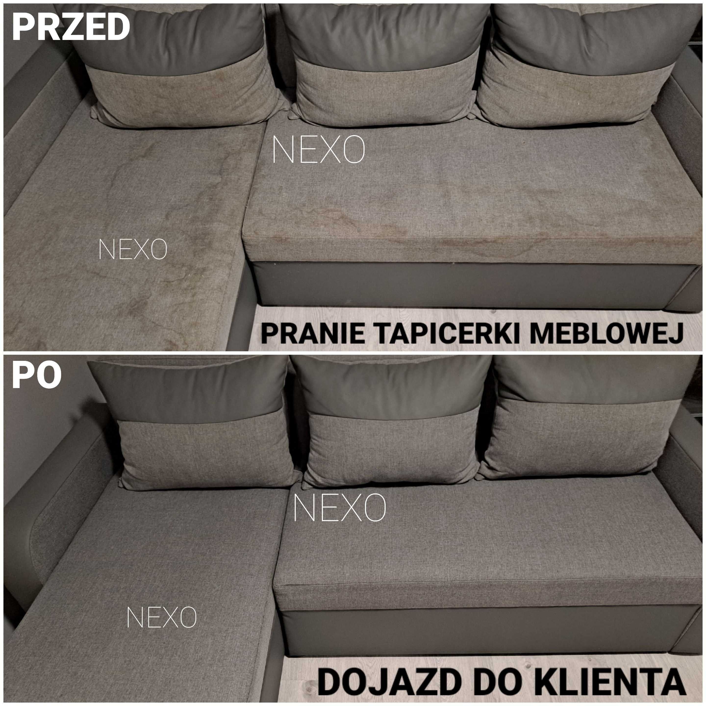 Pranie tapicerki samochodowej, meblowej, dywanów. DOJAZD DO KLIENTA