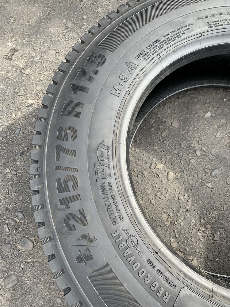 Шини 215/75 R17,5 Continental 2021 рік 11,5мм 215 75 17,5