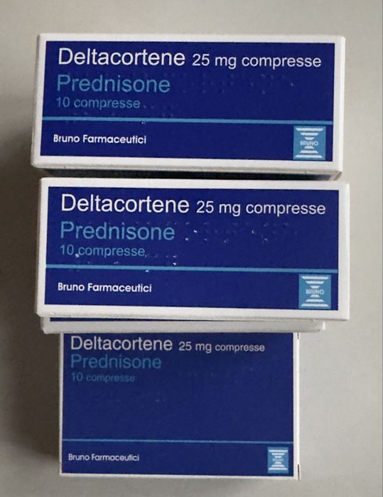 Deltacortene 25mg, Prednisone, 10 таблеток