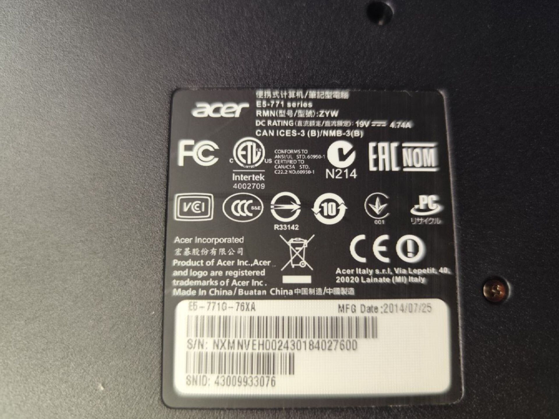 ‼️Ігровий Acer Aspire 5 15.6FHD/IPS/Core i5/GTX 850M 4GB/12GB/SSD