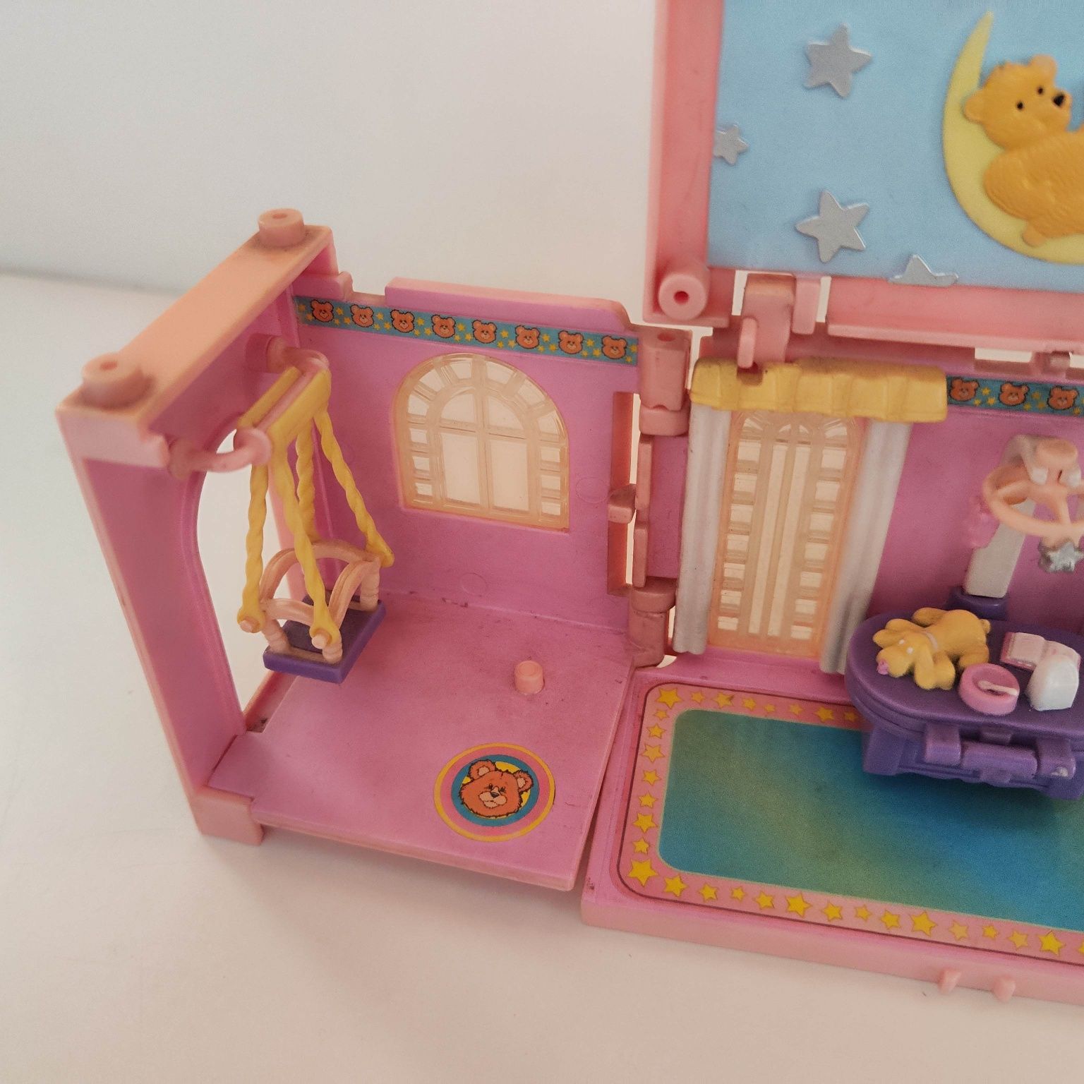 Expansão da Mansão Polly Pocket - Nursery Bluebird 1999