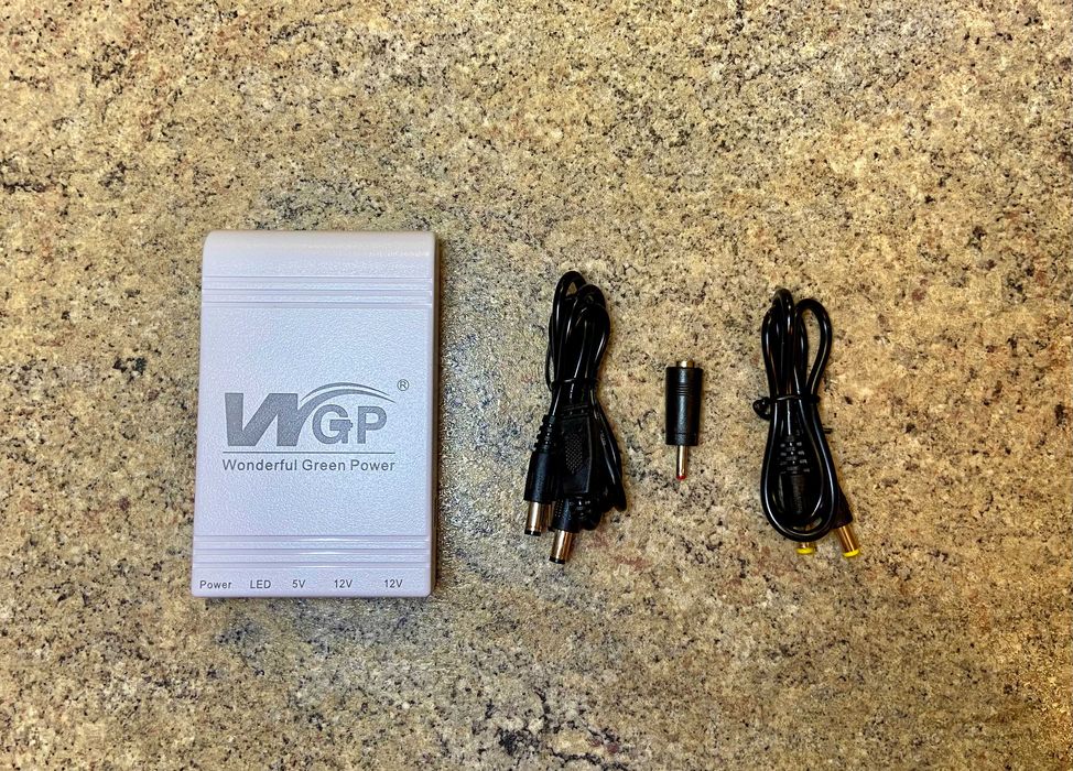 Mini ups. ДБЖ для роутера/ip-камери. 10400mAh. WGP103-51212.