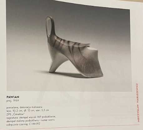 PRL figurki porcelanowe Ćmielów Wawel i inne katalog wystawowy