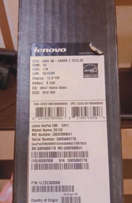 Lenovo Z585 неплохой ноутбук