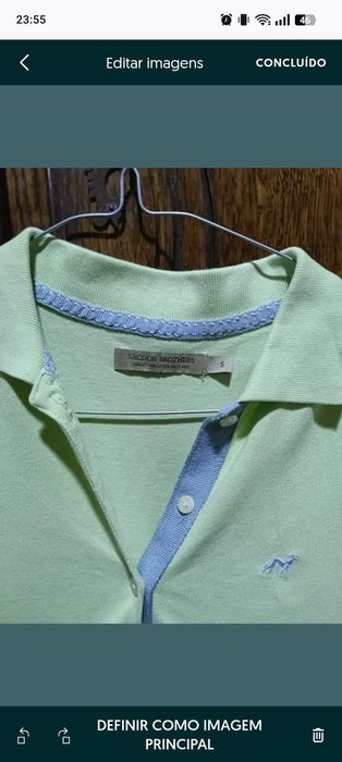 Polos senhora Sacoor e Raphael lauren