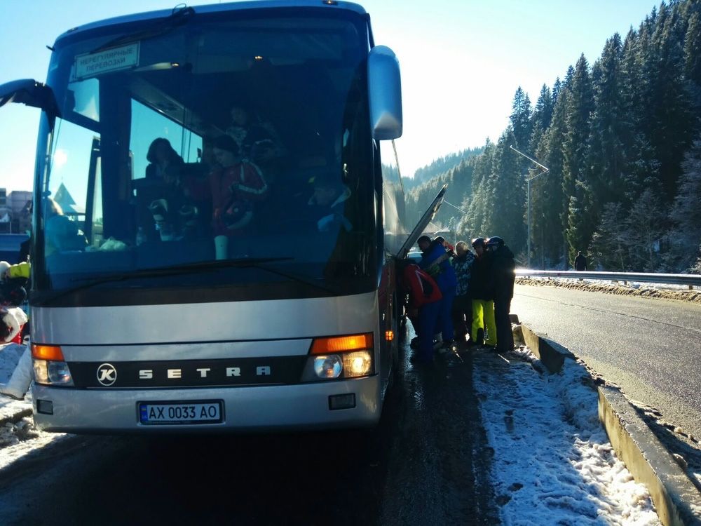 Аренда автобусов в Харькове, развозка персонала