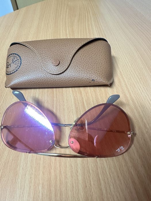 Vendo Oculos de Sol Ray Ban em tom tosa e dourado