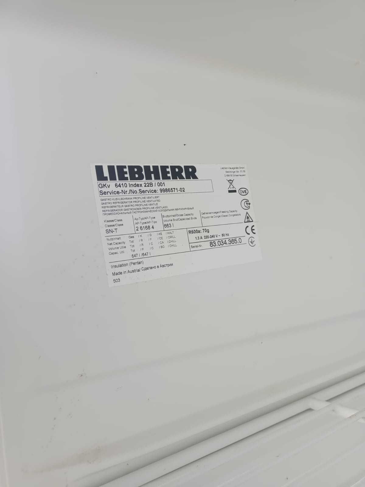 Szafa chłodnicza duża LIEBHERR GKV 6410 bdb dobry stan