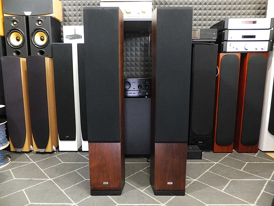 Eleganckie kolumny głośnikowe HECO ELAN 700 / lepsze od Celan
