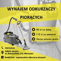 Wynajem odkurzacz piorący Karcher Warszawa Targówek Białołęka Bródno