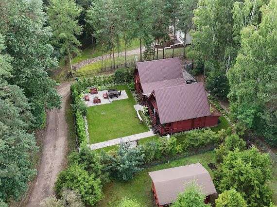 Domki letniskowe w zabudowie bliźniaczej