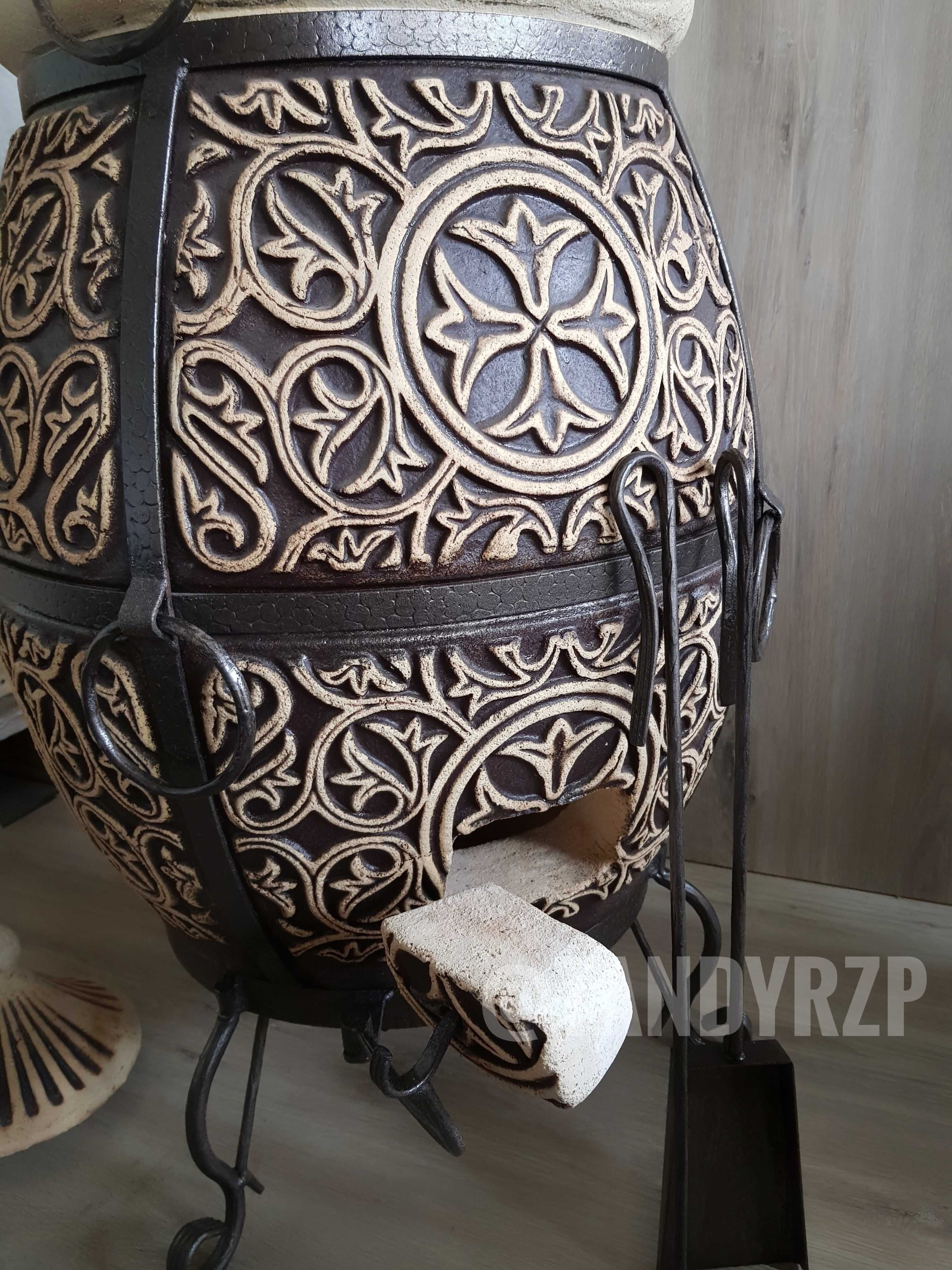 Купити ТАНДИР Батир 110  з механізмом кришки і піддувала. ТАНДЫР Батыр