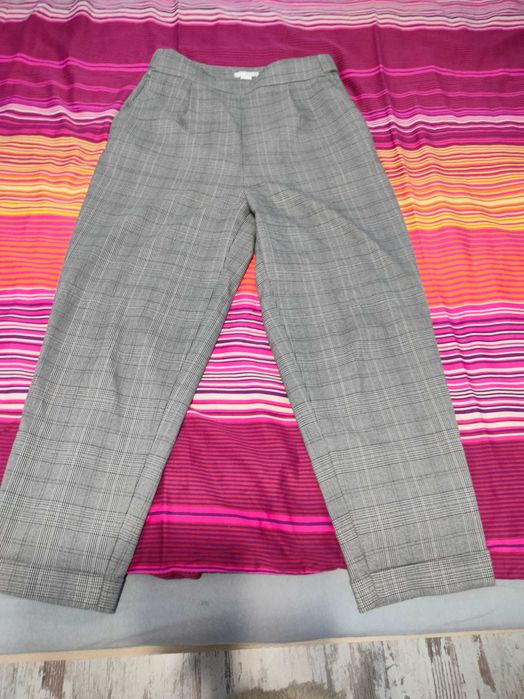 Spodnie damskie w kratkę H&M