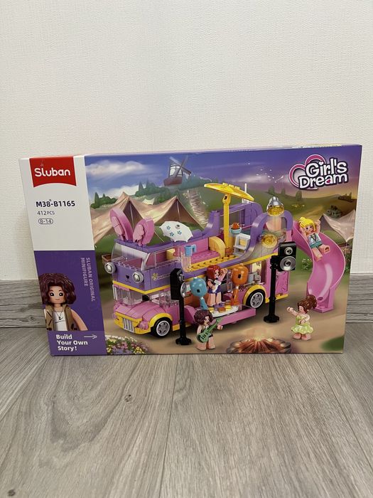 Конструктор для дівчинки двоповерховий автобус