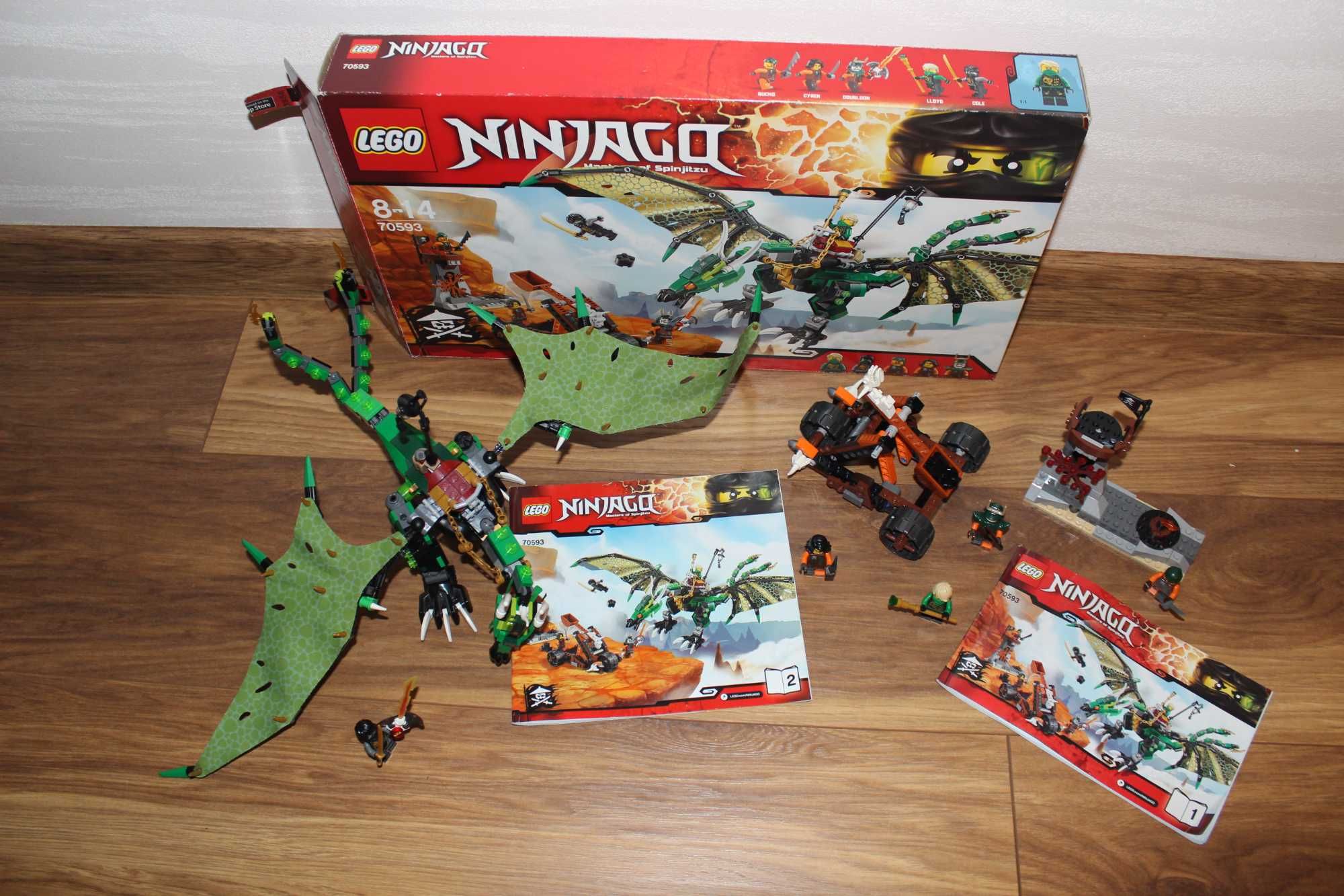 LEGO Ninjago 70593 Zielony Smok Masters of Spinjitzu