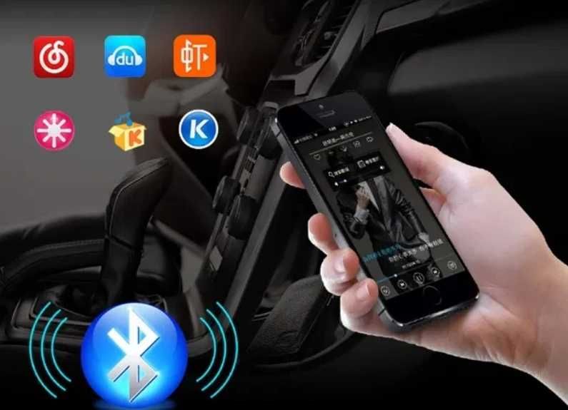 Автомагнитола магнитола с блютуз AUX SD 2хUSB Bluetooth магнітола