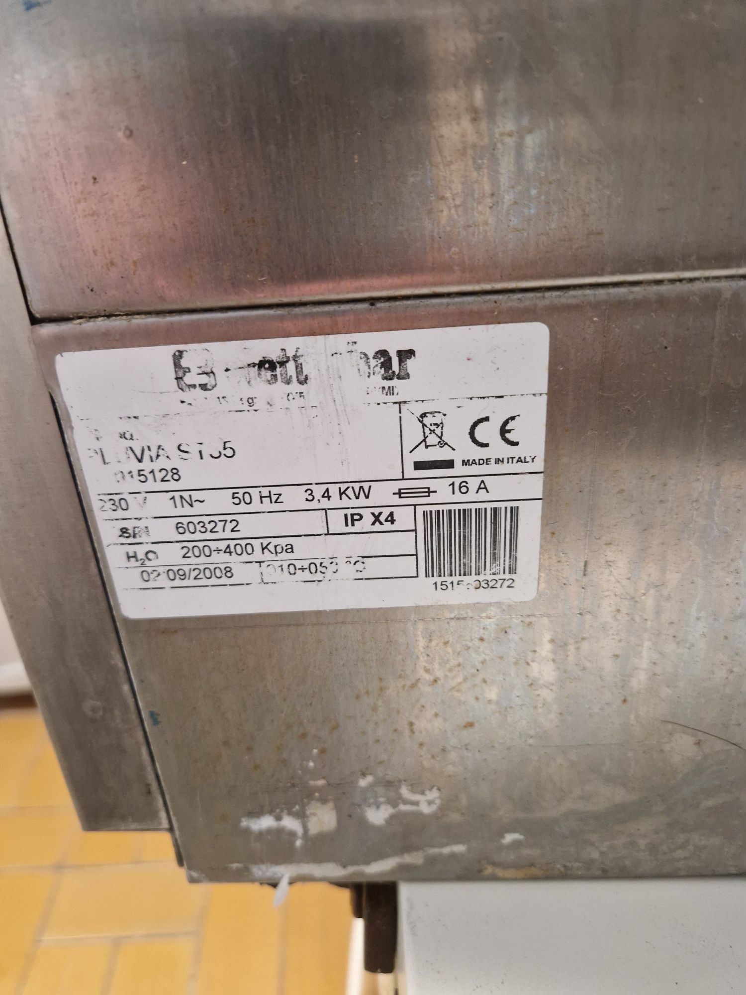 Maquina de lavar loiça industrial eletrobar