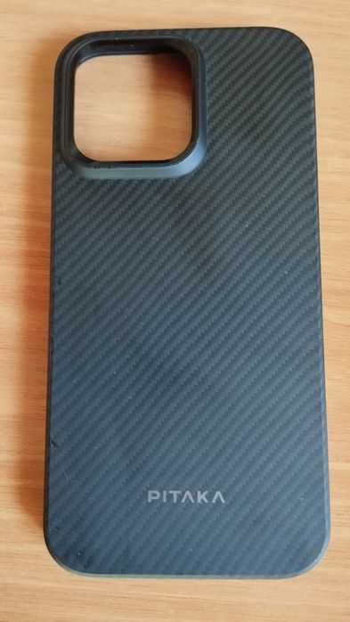 Оригінальний Чохол Pitaka для iPhone 15 Pro Max -  Black/Grey