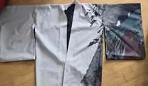 Haori - drzeworyty - Fuji z muzem Manggha