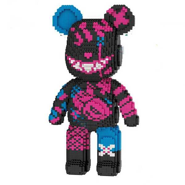 Конструктор Magic Blocks ведмедик Bearbrick Kisses мишка з блоков 3500