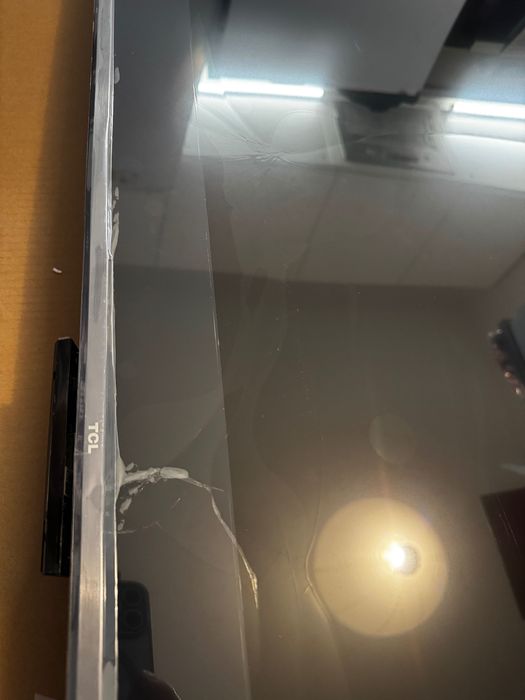 Sprzedaż uszkodzone go telewizora TCL 55C655 55” QLED 4K Google TV