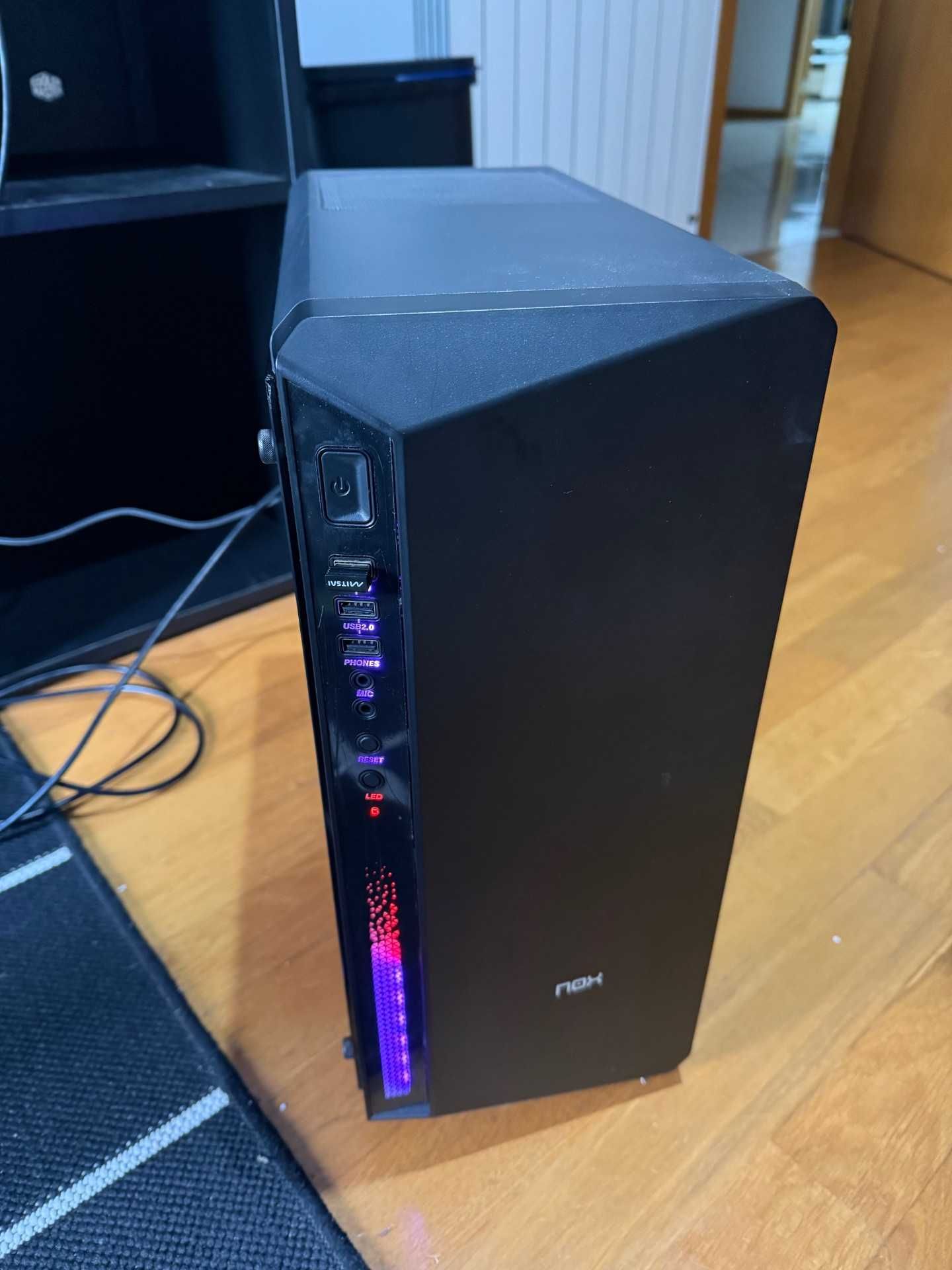 Computador Gaming i5 9600k 16gb DDR4 RX580 8GB