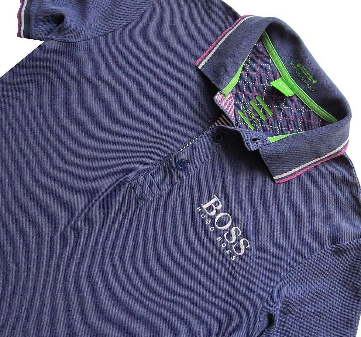 Hugo Boss * męska oryginalna koszulka polo * S