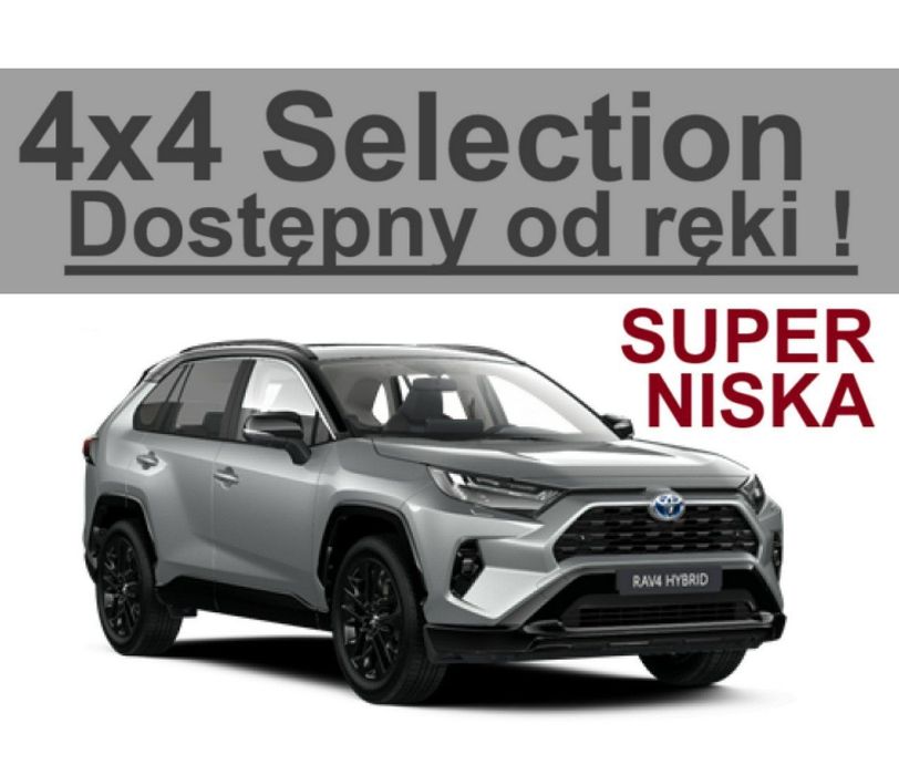 Toyota RAV4 Selection 4x4 222KM Hybryda Super Niska Cena Od ręki ! 2279 zł