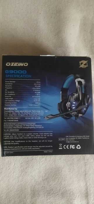 Fones headset novo, sem uso, ainda na caixa