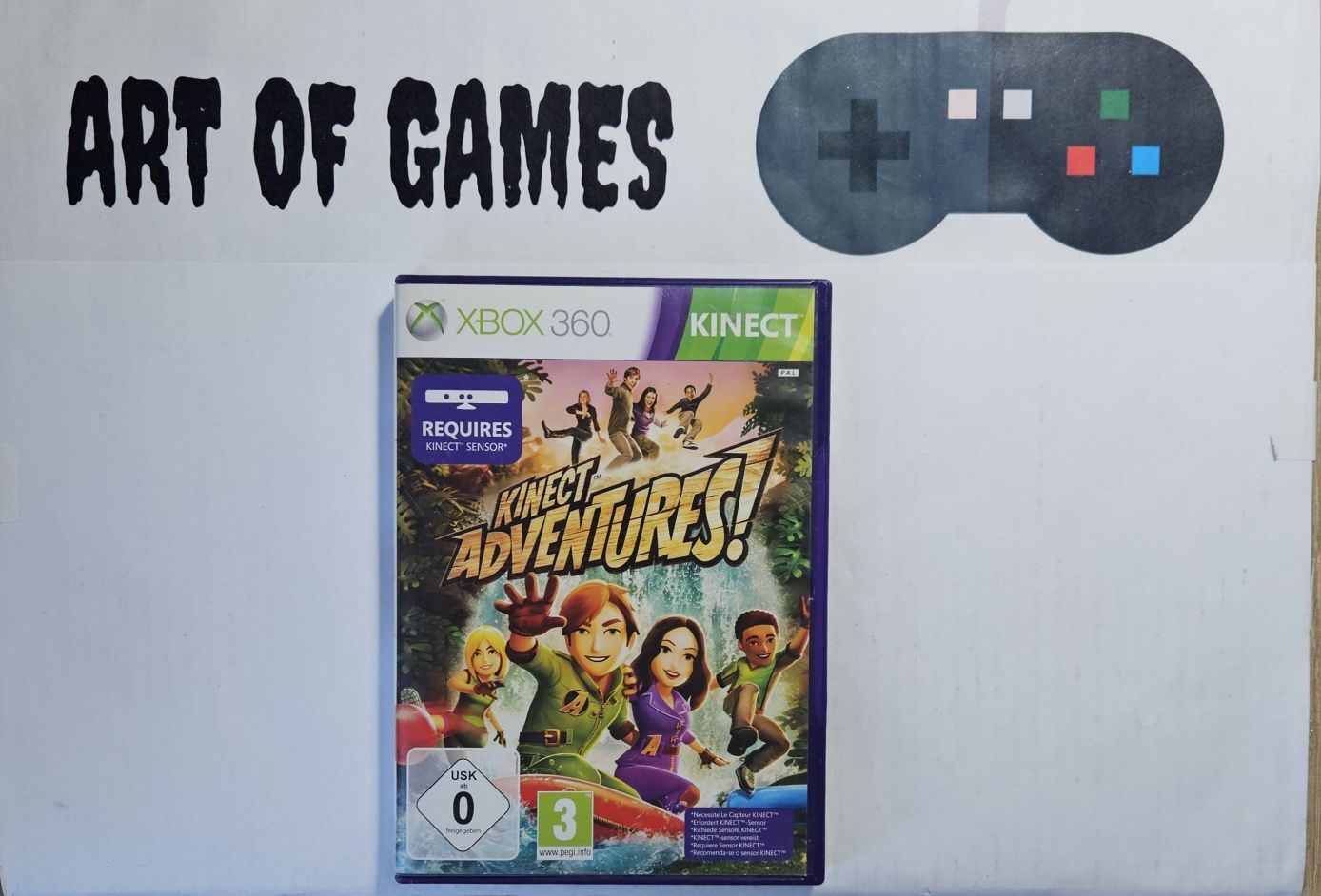 Gra Kinect Adventures PL Ruchowa dla dzieci Xbox 360