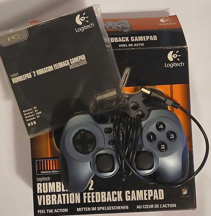 Gamepad Logitech USB Rumblepad 2 (PC)