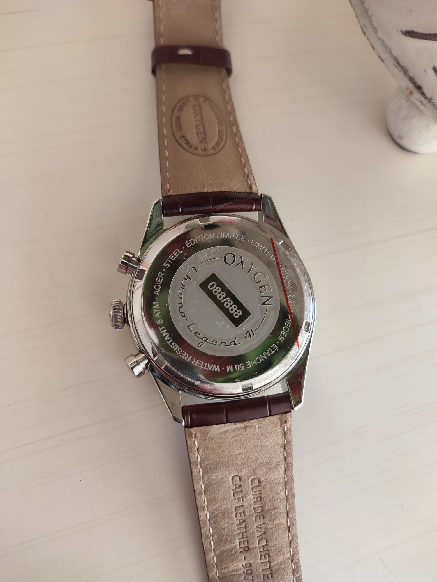 Relógio Oxygen Chronographe Legend 41 Edição Limitada