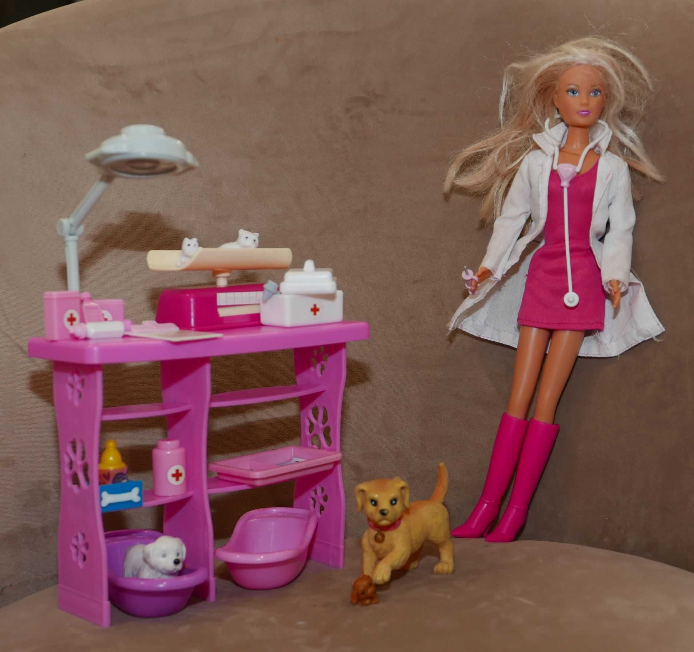 Zestaw Barbie weterynarz plus niespodzianka