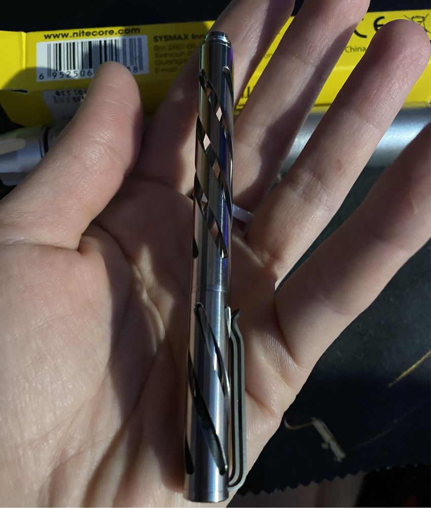 Титановая ручка Nitecore NTP10 найткор