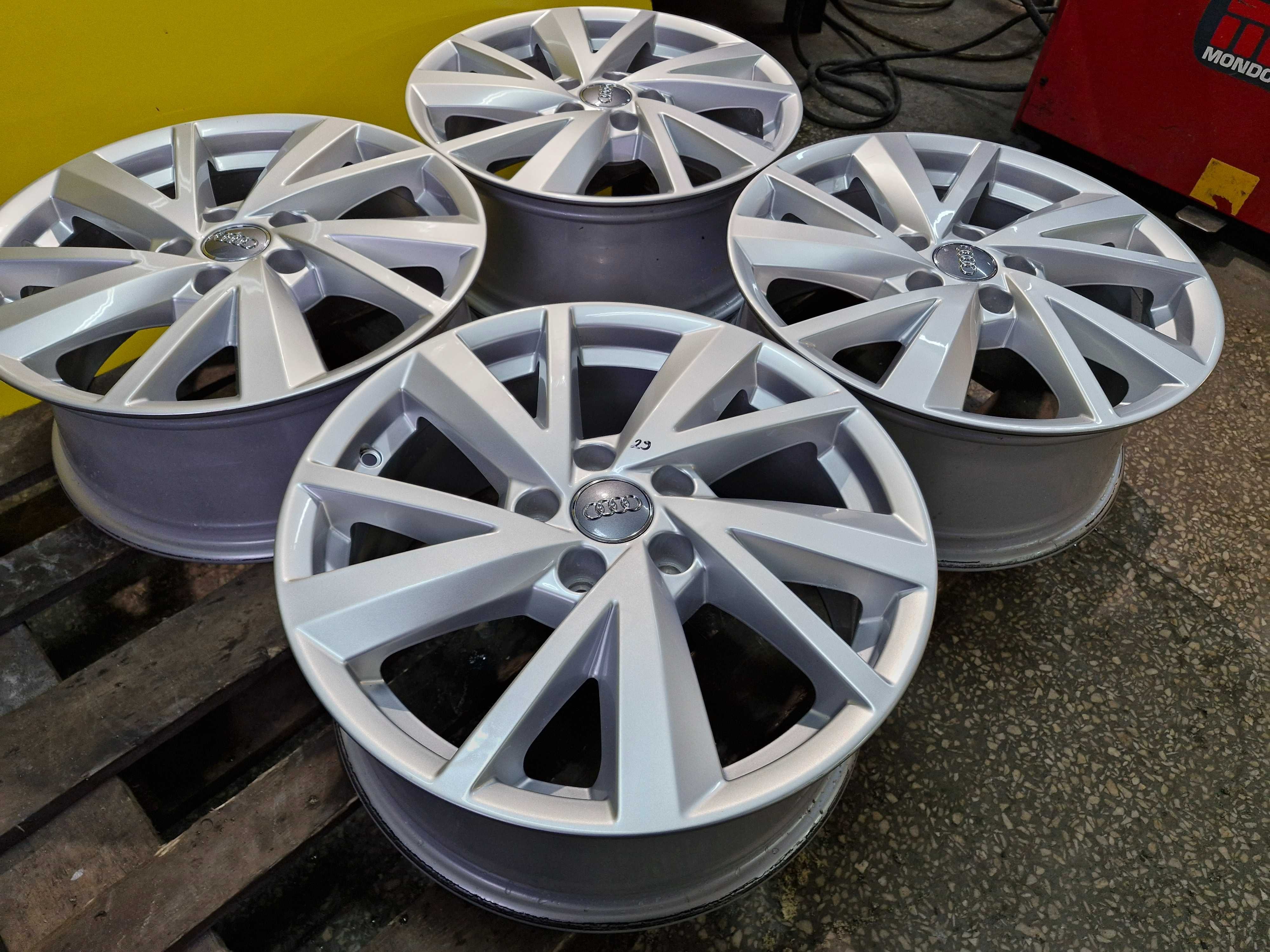 Alufelgi 5x112 17 Audi A3 A4 A6 Q2 SQ2 OE 7.0"x17" ET45 81A Jak Nowe