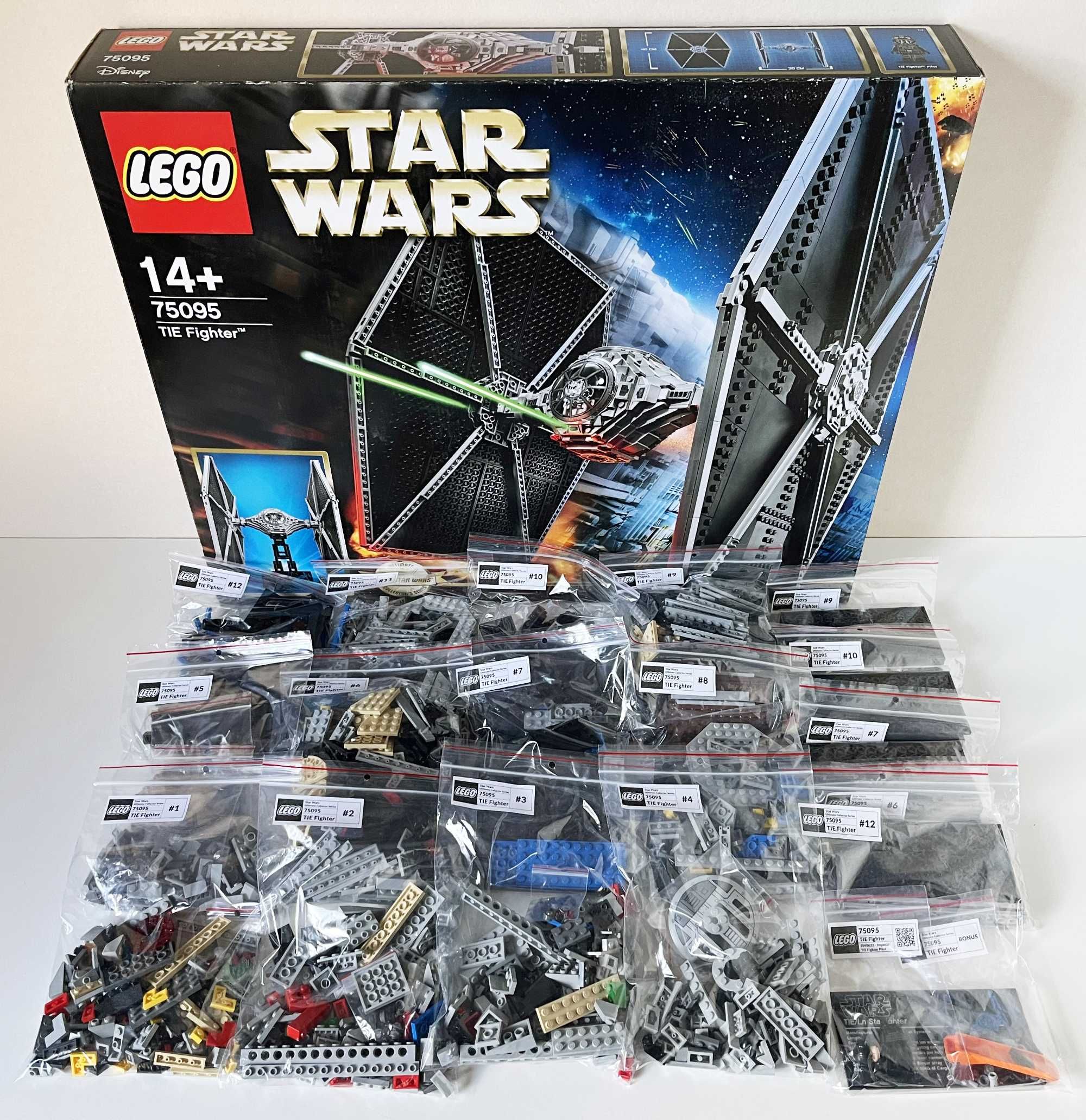 LEGO 75095 - STAR WARS - UCS - TIE FIGHTER - Jak nowy!