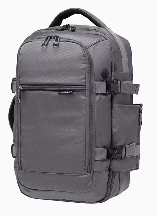 Plecak wielofunkcyjny do samolotu szary podróżny RFID za 120zl